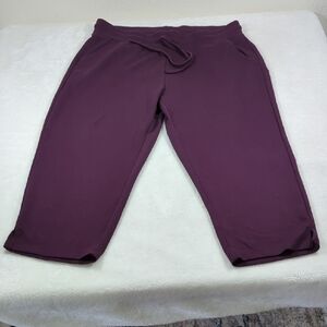 32 Degrees Cool Capri Crop Pants L NWOT